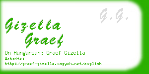 gizella graef business card